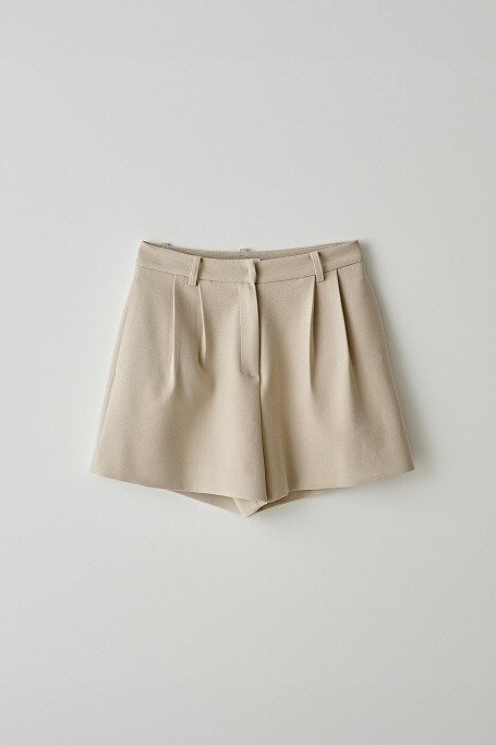 (5th re-stock) t/t Modern pin-tuck short pants