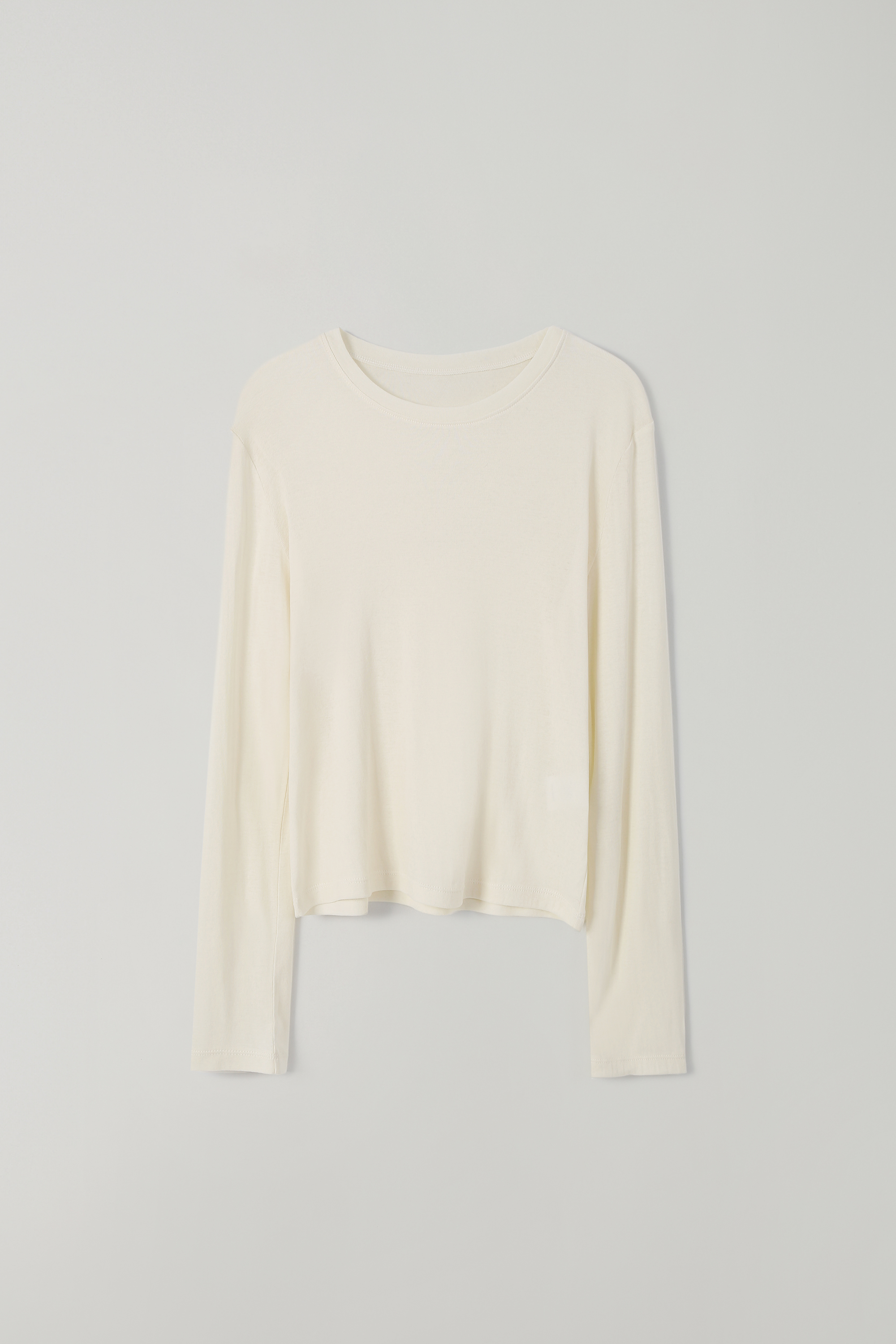 (1st re-stock)T/T Pastel soft t-shirt (cream)